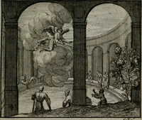 An illustration from Leerzame zinnebeelden : bestaande in christelyke bedenkingen door vergelykinge eeniger schepfelen ... (1704)
