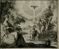 An illustration from Leerzame zinnebeelden : bestaande in christelyke bedenkingen door vergelykinge eeniger schepfelen ... (1704)
