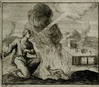 An illustration from Leerzame zinnebeelden : bestaande in christelyke bedenkingen door vergelykinge eeniger schepfelen ... (1704)