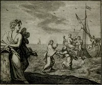 An illustration from Leerzame zinnebeelden : bestaande in christelyke bedenkingen door vergelykinge eeniger schepfelen ... (1704)