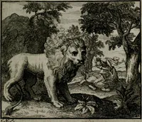 An illustration from Leerzame zinnebeelden : bestaande in christelyke bedenkingen door vergelykinge eeniger schepfelen ... (1704)