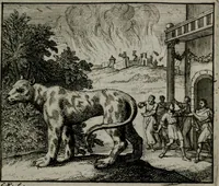Picture 24 of 113 from Leerzame zinnebeelden : bestaande in christelyke bedenkingen door vergelykinge eeniger schepfelen ... (1704), leaf 76