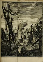 Picture 16 of 54 from Leeven en daden der doorluchtighste zee-helden en ontdeckers van landen deser eeuwen : beginnende met Christoffel Colombus, vinder van de nieuwe wereldt, en eyndigende met den roemruchtigen admirael M.A. de Ruyter, Ridd. &c. : vertoonende veel vreemde voorvallen, dappere verrichtingen, stoutmoedige bestieringen, en swaere zee-slagen, &c. : naeukeurigh, uyt veele geloofwaerdige schriften, en authentijcke stucken, by een gebracht, en beschreven (1676), leaf 256