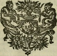 An illustration from Leeven en daden der doorluchtighste zee-helden en ontdeckers van landen deser eeuwen : beginnende met Christoffel Colombus, vinder van de nieuwe wereldt, en eyndigende met den roemruchtigen admirael M.A. de Ruyter, Ridd. &c. : vertoonende veel vreemde voorvallen, dappere verrichtingen, stoutmoedige bestieringen, en swaere zee-slagen, &c. : naeukeurigh, uyt veele geloofwaerdige schriften, en authentijcke stucken, by een gebracht, en beschreven (1676)