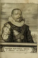 Picture 33 of 54 from Leeven en daden der doorluchtighste zee-helden en ontdeckers van landen deser eeuwen : beginnende met Christoffel Colombus, vinder van de nieuwe wereldt, en eyndigende met den roemruchtigen admirael M.A. de Ruyter, Ridd. &c. : vertoonende veel vreemde voorvallen, dappere verrichtingen, stoutmoedige bestieringen, en swaere zee-slagen, &c. : naeukeurigh, uyt veele geloofwaerdige schriften, en authentijcke stucken, by een gebracht, en beschreven (1676), leaf 444
