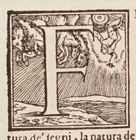 An illustration from L'efemeridi di M. Gioseppe Moleto ... per anni XVIII : lequali cominciano dall'anno corrente di Cristo Saluatore, 1563, & si terminano alla fine dell'anno 1580 : con ogni diligenza, al meridiano della magnifica & felice città di Vinegia calculate : aggiuntoui i Canoni, ò introduttioni chiarissimamente scritte in lingua italiana, & diuise in sei libri : ne' quali, oltre il modo di oprare le dette efemeridi si trattano tutte le uere regole della scienza astrologica ... -- (1563)
