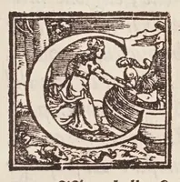 An illustration from L'efemeridi di M. Gioseppe Moleto ... per anni XVIII : lequali cominciano dall'anno corrente di Cristo Saluatore, 1563, & si terminano alla fine dell'anno 1580 : con ogni diligenza, al meridiano della magnifica & felice città di Vinegia calculate : aggiuntoui i Canoni, ò introduttioni chiarissimamente scritte in lingua italiana, & diuise in sei libri : ne' quali, oltre il modo di oprare le dette efemeridi si trattano tutte le uere regole della scienza astrologica ... -- (1563)