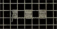 An illustration from Le filet-guipure (1870)