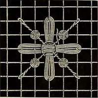 An illustration from Le filet-guipure (1870)