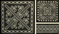 An illustration from Le filet-guipure (1870)