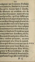 An illustration from Le fleau de Henry soy disant roy de Nauarre : Par lequel auec viues raisons il est chasse de la couronne de France, qu'impiement & tyranniquement il se veut vsurper. (1589)