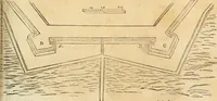 An illustration from Le fortificationi di Buonaiuto Lorini, nobile fiorentino ... : con l'aggiunta del sesto libro doue si mostra, con la scienza e con la pratica, l'ordine di fortificare le città & altri luoghi, con tutti gli auuertimenti, che più possono apportar benficio per la sicurtà delle fortezze .. (1609)