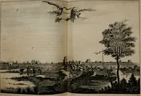 Picture 77 of 149 from Legatio batavica ad magnum Tartariæ chamum Sungteium, modernum Sinæ imperatorem. Historiarum narratione, quæ legatis in provinciis Quantung, Kiangsi, Nanking, Xantung, Peking, & aula imperatoriâ ab anno 1665 ad annum 1657 obtigerunt, ut & ardua Sinensium in bello tartarico fortunâ, provinciarum accurata geographia, urbium delineatione, nec non artis & naturæ miraculis ex animalium, vegetabilium, mineralium genere per centum & quinquaginta æneas figuras passim illustrata & conscripta vernacule (1668), leaf 183