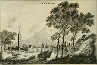 Picture 106 of 149 from Legatio batavica ad magnum Tartariæ chamum Sungteium, modernum Sinæ imperatorem. Historiarum narratione, quæ legatis in provinciis Quantung, Kiangsi, Nanking, Xantung, Peking, & aula imperatoriâ ab anno 1665 ad annum 1657 obtigerunt, ut & ardua Sinensium in bello tartarico fortunâ, provinciarum accurata geographia, urbium delineatione, nec non artis & naturæ miraculis ex animalium, vegetabilium, mineralium genere per centum & quinquaginta æneas figuras passim illustrata & conscripta vernacule (1668), leaf 253