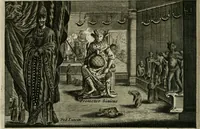 Picture 126 of 149 from Legatio batavica ad magnum Tartariæ chamum Sungteium, modernum Sinæ imperatorem. Historiarum narratione, quæ legatis in provinciis Quantung, Kiangsi, Nanking, Xantung, Peking, & aula imperatoriâ ab anno 1665 ad annum 1657 obtigerunt, ut & ardua Sinensium in bello tartarico fortunâ, provinciarum accurata geographia, urbium delineatione, nec non artis & naturæ miraculis ex animalium, vegetabilium, mineralium genere per centum & quinquaginta æneas figuras passim illustrata & conscripta vernacule (1668), leaf 321