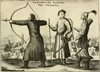 Picture 146 of 149 from Legatio batavica ad magnum Tartariæ chamum Sungteium, modernum Sinæ imperatorem. Historiarum narratione, quæ legatis in provinciis Quantung, Kiangsi, Nanking, Xantung, Peking, & aula imperatoriâ ab anno 1665 ad annum 1657 obtigerunt, ut & ardua Sinensium in bello tartarico fortunâ, provinciarum accurata geographia, urbium delineatione, nec non artis & naturæ miraculis ex animalium, vegetabilium, mineralium genere per centum & quinquaginta æneas figuras passim illustrata & conscripta vernacule (1668), leaf 402