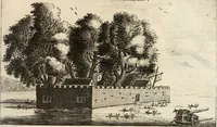 Picture 11 of 149 from Legatio batavica ad magnum Tartariæ chamum Sungteium, modernum Sinæ imperatorem. Historiarum narratione, quæ legatis in provinciis Quantung, Kiangsi, Nanking, Xantung, Peking, & aula imperatoriâ ab anno 1665 ad annum 1657 obtigerunt, ut & ardua Sinensium in bello tartarico fortunâ, provinciarum accurata geographia, urbium delineatione, nec non artis & naturæ miraculis ex animalium, vegetabilium, mineralium genere per centum & quinquaginta æneas figuras passim illustrata & conscripta vernacule (1668), leaf 56