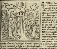 An illustration from Legenda aurea sanctorum, sive, Lombardica historia