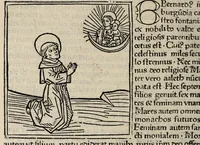 An illustration from Legenda aurea sanctorum, sive, Lombardica historia