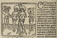An illustration from Legenda aurea sanctorum, sive, Lombardica historia