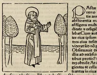 An illustration from Legenda aurea sanctorum, sive, Lombardica historia