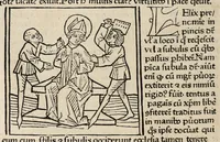 An illustration from Legenda aurea sanctorum, sive, Lombardica historia
