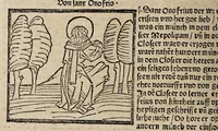 An illustration from Legenda aurea sanctorum, sive Lombardica historia [German] Leben der Heiligen: Winterteil und Sommerteil
