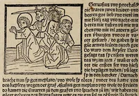 An illustration from Legenda aurea sanctorum, sive Lombardica historia [German] Leben der Heiligen: Winterteil und Sommerteil