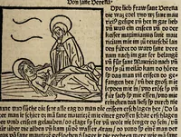 Picture 16 of 21 from Legenda aurea sanctorum, sive Lombardica historia [German] Leben der Heiligen: Winterteil und Sommerteil, leaf 417