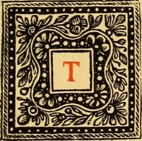 An illustration from The legendary history of the cross : a series of sixty-four woodcuts from a Dutch book published by Veldener, A.D. 1483 ; with an introduction written and illustrated by John Ashton ; preface by S. Baring Gould (1887)