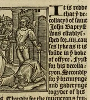 Picture 20 of 25 from The legende, named in Latyn Legenda aurea that is to say in Englysshe The golden legende (1527), leaf 577