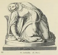 Picture 17 of 38 from Legends of the monastic orders as represented in the fine arts : forming the second series of Sacred and Legendary art (1863), leaf 245