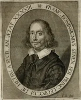 An illustration from Le glorie de gli incogniti : O vero gli hvomini illvstri della̓ccademia de ̓signori incogniti di venetia (1647)