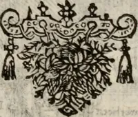 An illustration from Le glorie de gli incogniti : O vero gli hvomini illvstri della̓ccademia de ̓signori incogniti di venetia (1647)