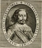 Picture 328 of 332 from Le glorie de gli incogniti : O vero gli hvomini illvstri della̓ccademia de ̓signori incogniti di venetia (1647), leaf 443