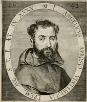 An illustration from Le glorie de gli incogniti : O vero gli hvomini illvstri della̓ccademia de ̓signori incogniti di venetia (1647)