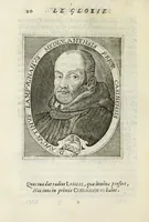 An illustration from Le glorie de gli Incogniti : o vero gli huomini illustri dell'Accademia de' signori incogniti de Venetia (1647)
