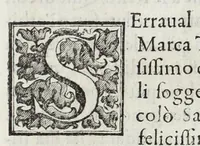 An illustration from Le glorie de gli Incogniti : o vero gli huomini illustri dell'Accademia de' signori incogniti de Venetia (1647)