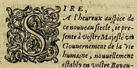 An illustration from Le gouuernement necessaire a chacun pour viure longuement en santé. : Dedié au roy tres-Christien de France et de Nauarre, Henry IIII. (1600)