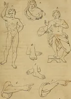 An illustration from Le grand livre des peintres : ou, L'art de la peinture considéré dans toutes ses parties, & démontré par principes; avec des réflexions sur les ouvrages de quelques bons maîtres, & sur les défauts qui s'y trouvent. (1787)