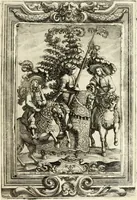 Picture 12 of 17 from Le guerre festiue delle reali nozze de' serenissimi e cattolici re di Spagna Carlo secondo e Maria Luisa di Borbone : celebrate nella felice e fedelissima città di Palermo, dall' Illustrissimo Senato della medesima citta ... nell'anno M.DC.LXXX (1680), leaf 62