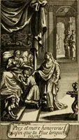 An illustration from Le guide fidele de la vraie gloire : presenté à monseigneur le duc de Bourgogne, instruisant ce jeune prince des choses qu'il doit croire, demander, pratiquer, frequenter, et eviter pour être roy pendant tous les siecles ... (1688)