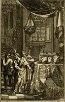 Picture 29 of 54 from Le guide fidele de la vraie gloire : presenté à monseigneur le duc de Bourgogne, instruisant ce jeune prince des choses qu'il doit croire, demander, pratiquer, frequenter, et eviter pour être roy pendant tous les siecles ... (1688), leaf 114