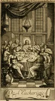 An illustration from Le guide fidele de la vraie gloire : presenté à monseigneur le duc de Bourgogne, instruisant ce jeune prince des choses qu'il doit croire, demander, pratiquer, frequenter, et eviter pour être roy pendant tous les siecles ... (1688)
