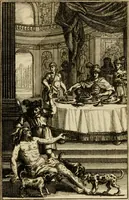 An illustration from Le guide fidele de la vraie gloire : presenté à monseigneur le duc de Bourgogne, instruisant ce jeune prince des choses qu'il doit croire, demander, pratiquer, frequenter, et eviter pour être roy pendant tous les siecles ... (1688)