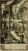 An illustration from Le guide fidele de la vraie gloire : presenté à monseigneur le duc de Bourgogne, instruisant ce jeune prince des choses qu'il doit croire, demander, pratiquer, frequenter, et eviter pour être roy pendant tous les siecles ... (1688)