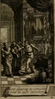 Picture 27 of 44 from Le guide fidele de la vraie gloire : presenté à monseigneur le duc de Bourgogne, instruisant ce jeune prince des choses qu'il doit croire, demander, pratiquer, frequenter, et eviter pour être roy pendant tous les siecles ... (1688), leaf 108