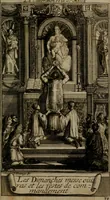 Picture 28 of 44 from Le guide fidele de la vraie gloire : presenté à monseigneur le duc de Bourgogne, instruisant ce jeune prince des choses qu'il doit croire, demander, pratiquer, frequenter, et eviter pour être roy pendant tous les siecles ... (1688), leaf 112