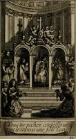 An illustration from Le guide fidele de la vraie gloire : presenté à monseigneur le duc de Bourgogne, instruisant ce jeune prince des choses qu'il doit croire, demander, pratiquer, frequenter, et eviter pour être roy pendant tous les siecles ... (1688)