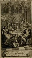 An illustration from Le guide fidele de la vraie gloire : presenté à monseigneur le duc de Bourgogne, instruisant ce jeune prince des choses qu'il doit croire, demander, pratiquer, frequenter, et eviter pour être roy pendant tous les siecles ... (1688)